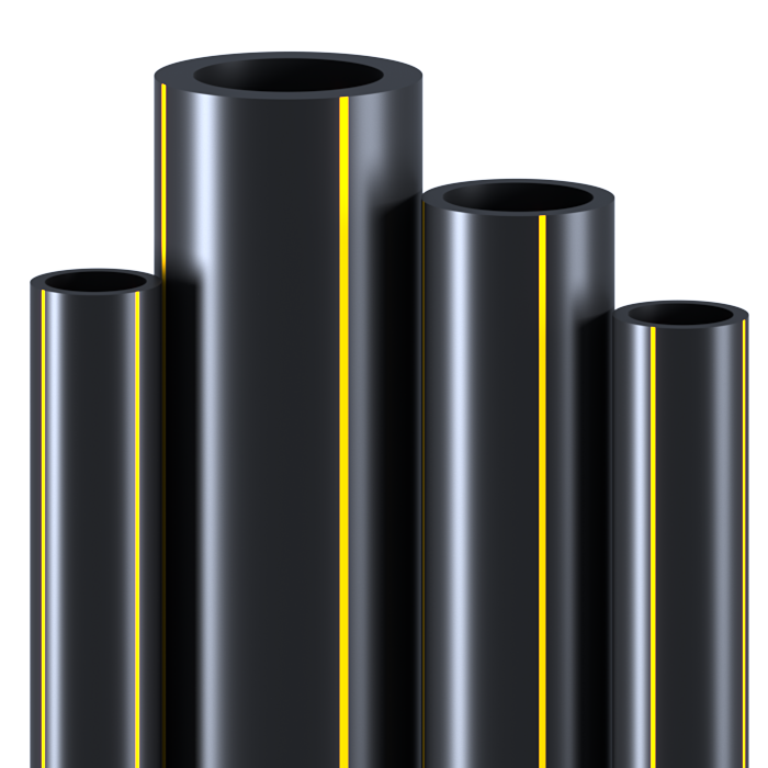 Труба ПНД ⌀125 мм, ПЭ-100,  SDR-17,6 газовая